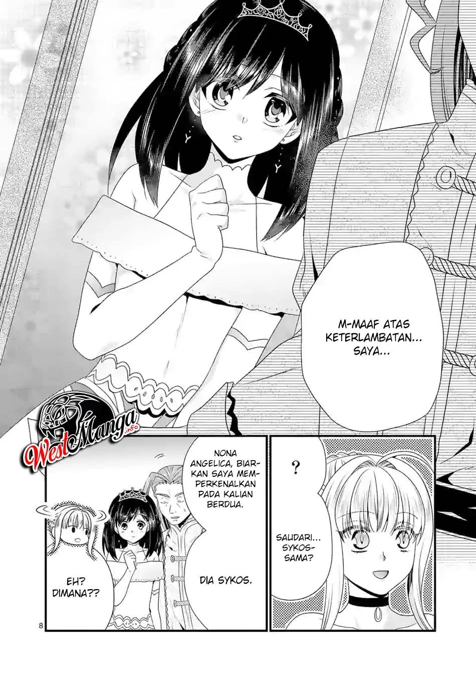 Halaman 8 — Maou desu. Onna Yuusha no Hahaoya to Saikon shita node, Onna Yuusha ga Giri no Musume ni Narimashita. @comic Chapter 39