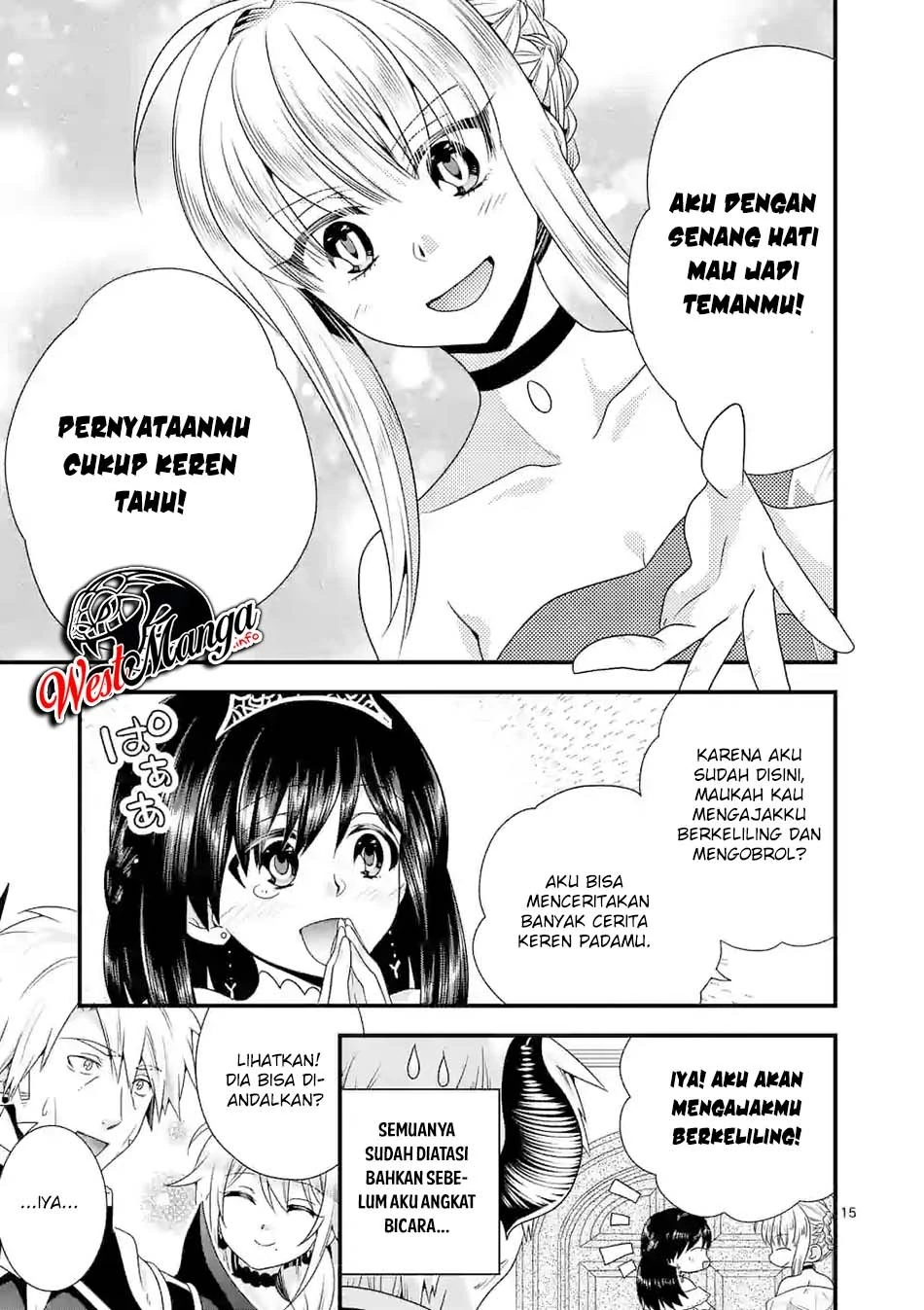 Halaman 14 — Maou desu. Onna Yuusha no Hahaoya to Saikon shita node, Onna Yuusha ga Giri no Musume ni Narimashita. @comic Chapter 39