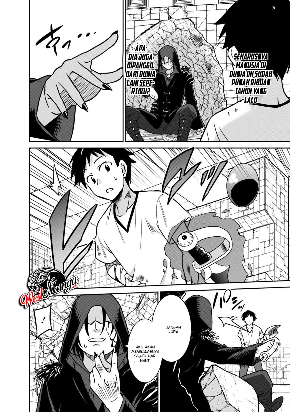Halaman 4 — Saikyou no Shuzoku ga Ningen Datta Ken Chapter 34