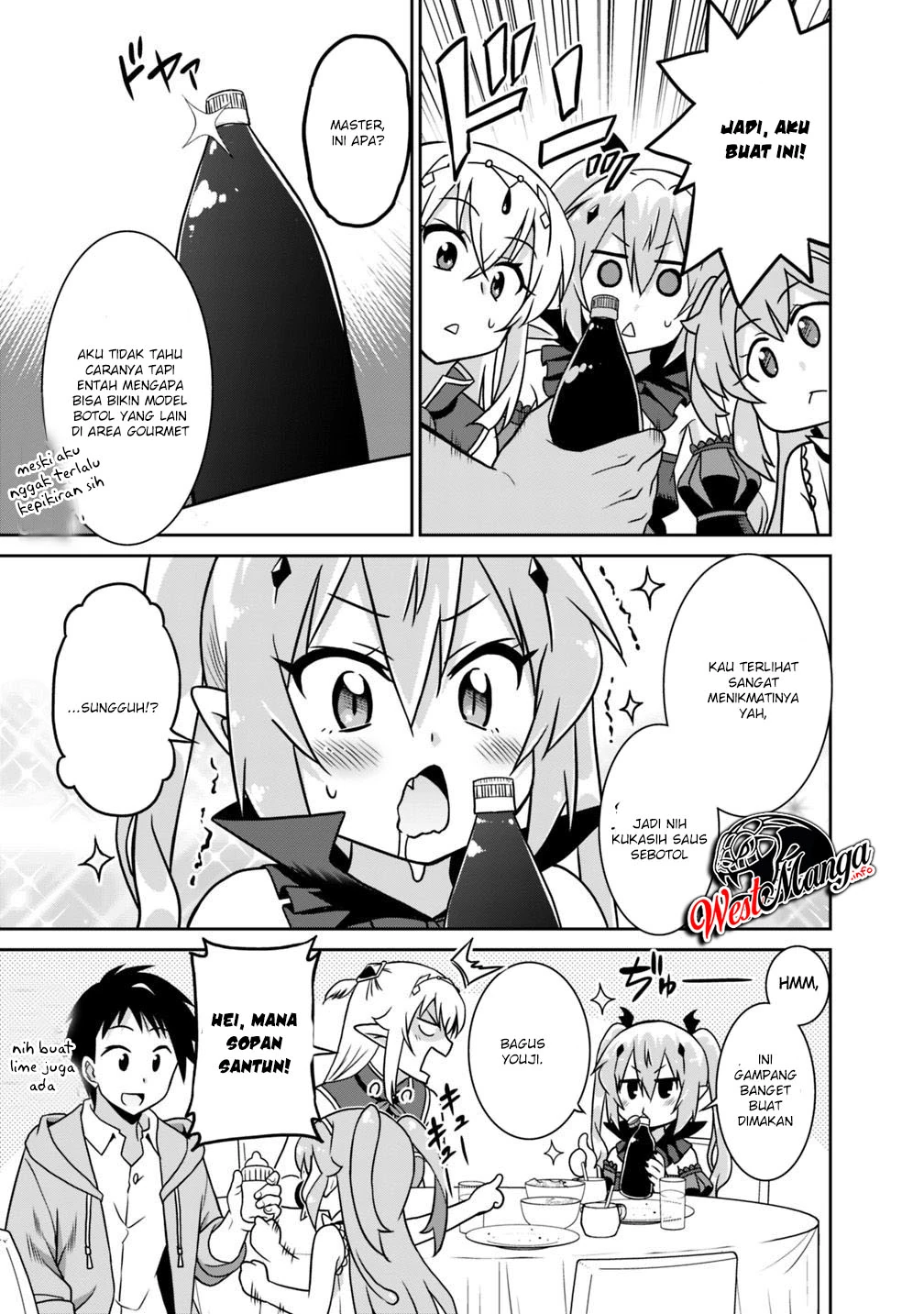 Halaman 8 — Saikyou no Shuzoku ga Ningen Datta Ken Chapter 34