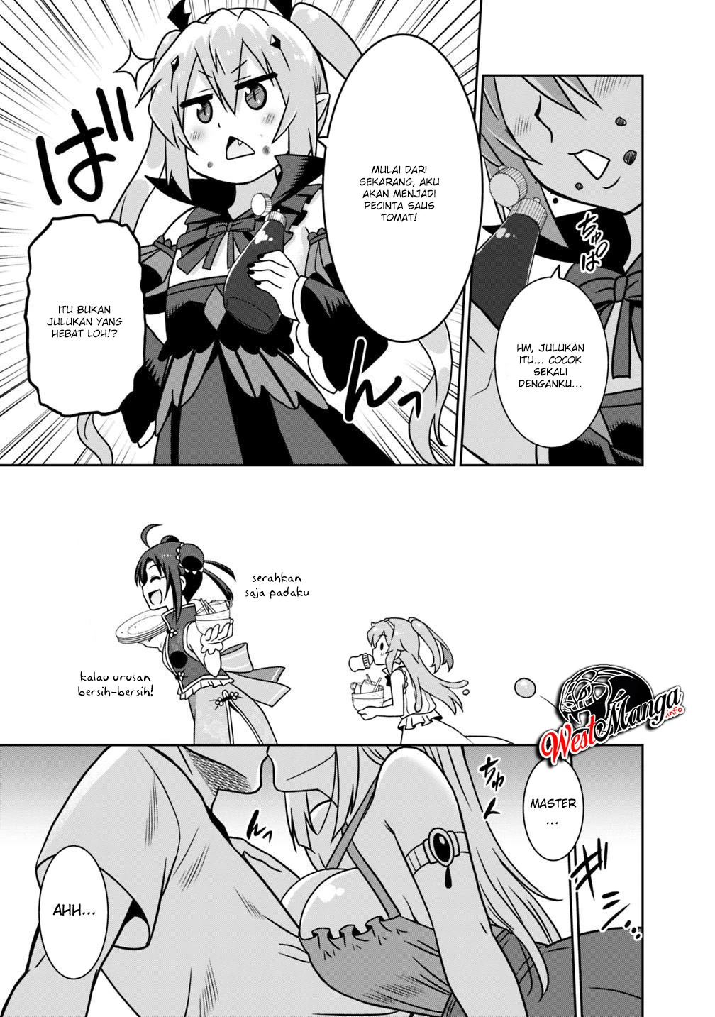Halaman 9 — Saikyou no Shuzoku ga Ningen Datta Ken Chapter 34