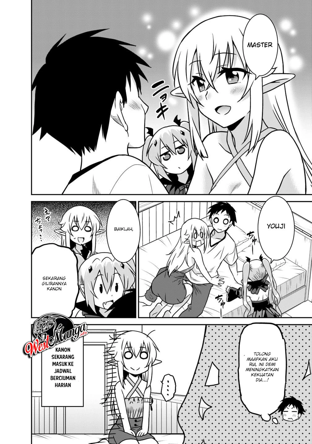 Halaman 10 — Saikyou no Shuzoku ga Ningen Datta Ken Chapter 34
