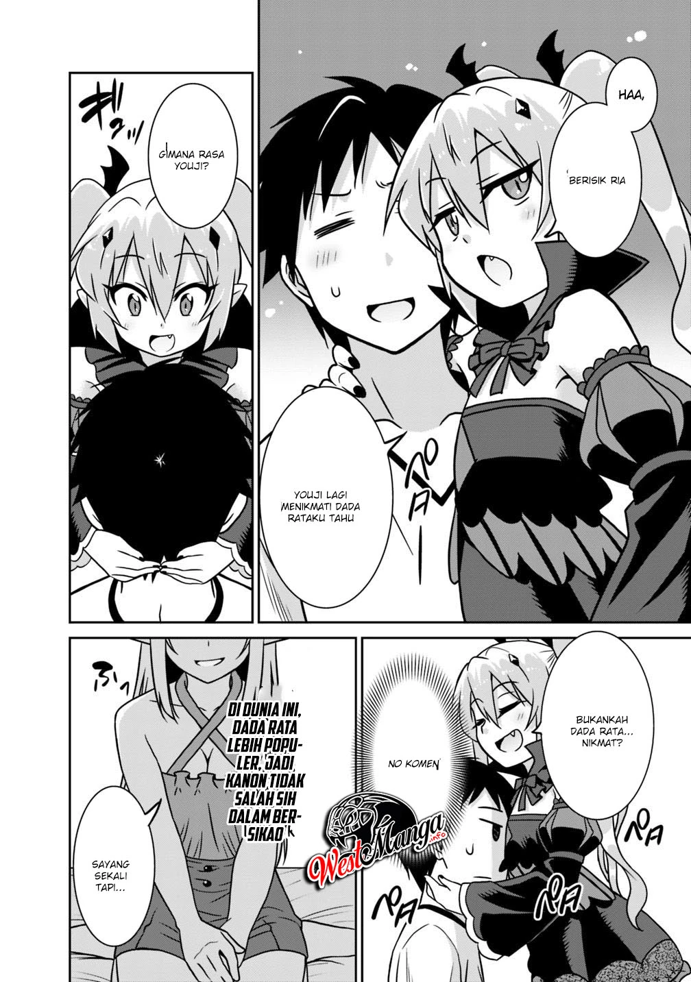 Halaman 12 — Saikyou no Shuzoku ga Ningen Datta Ken Chapter 34