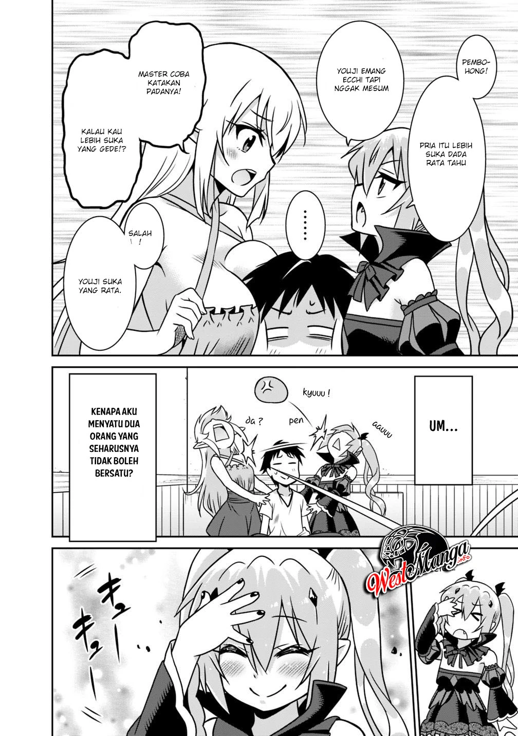 Halaman 14 — Saikyou no Shuzoku ga Ningen Datta Ken Chapter 34