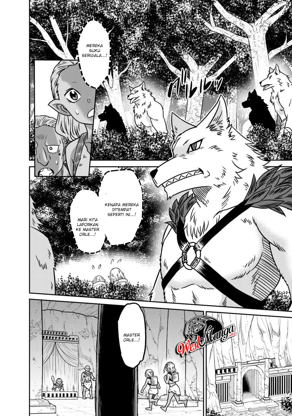 Halaman 16 — Saikyou no Shuzoku ga Ningen Datta Ken Chapter 34