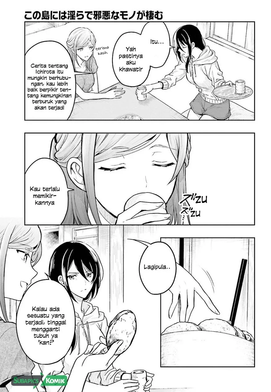 Halaman 8 — Kono Shima ni wa Midara de Jaaku na Mono ga Sumu Chapter 36