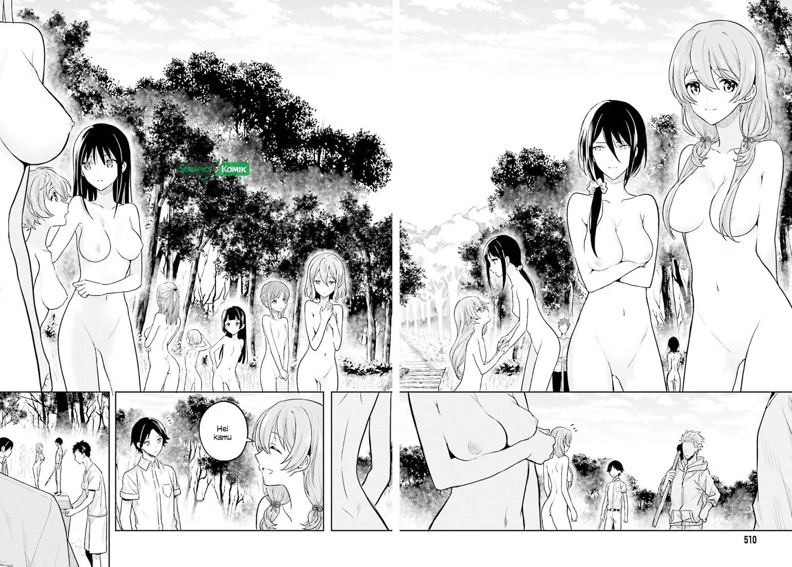 Halaman 24 — Kono Shima ni wa Midara de Jaaku na Mono ga Sumu Chapter 36