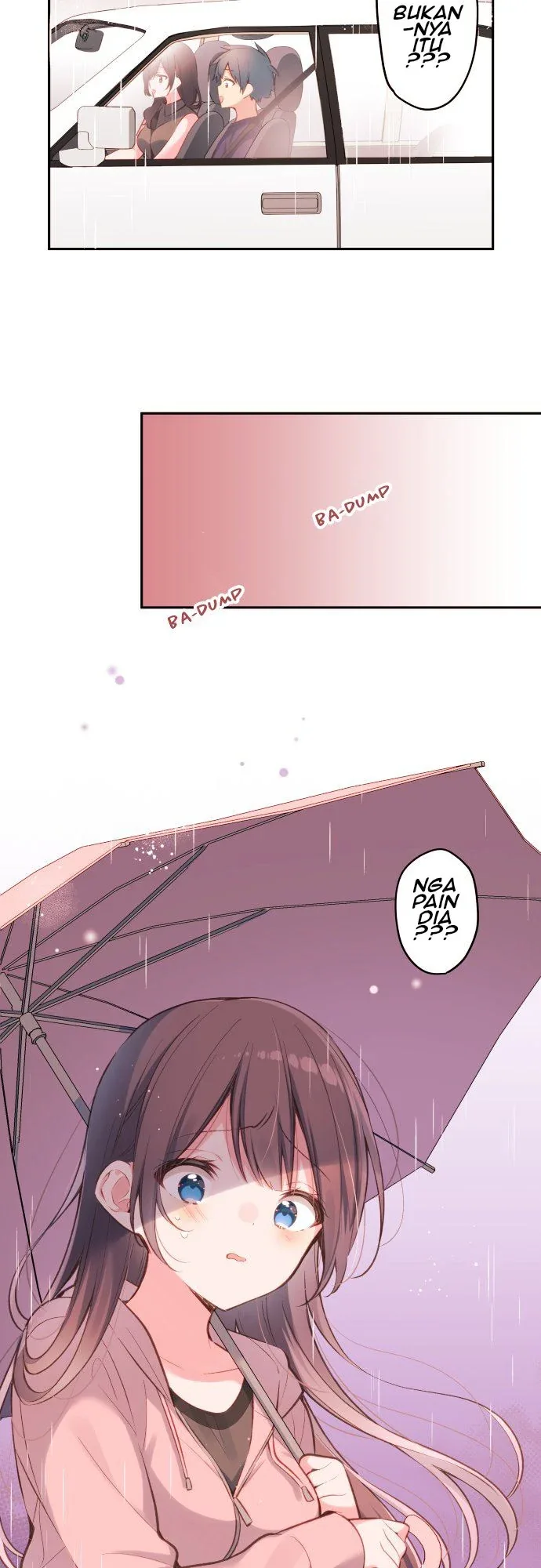 Halaman 3 — Waka-chan Is Flirty Again Chapter 34