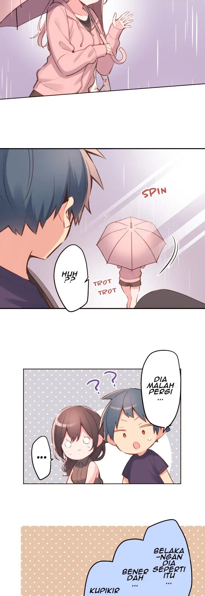 Halaman 7 — Waka-chan Is Flirty Again Chapter 34