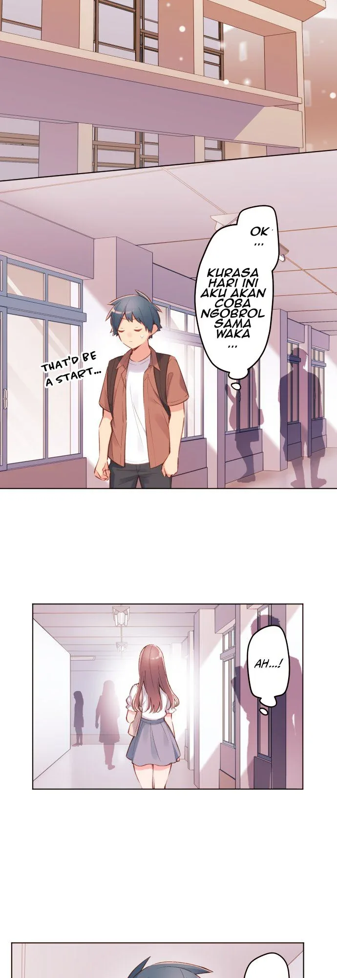Halaman 17 — Waka-chan Is Flirty Again Chapter 34