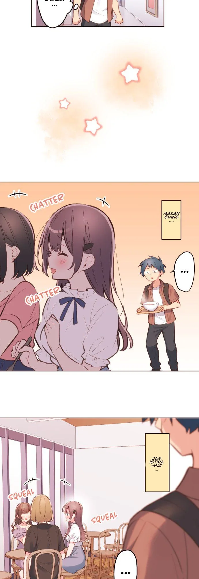 Halaman 19 — Waka-chan Is Flirty Again Chapter 34
