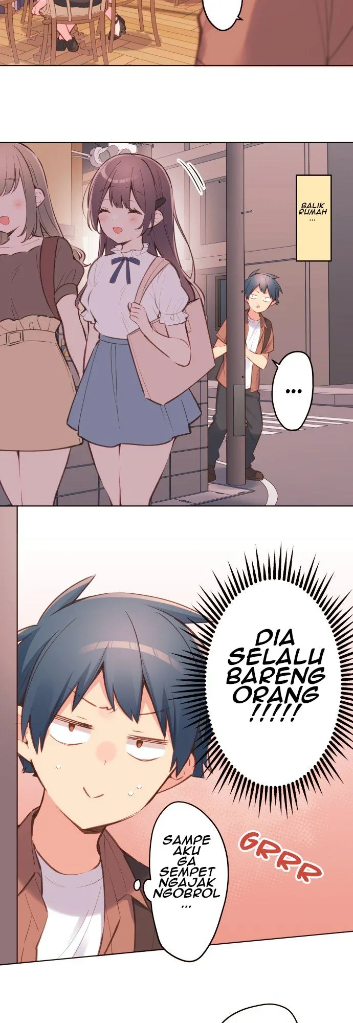 Halaman 20 — Waka-chan Is Flirty Again Chapter 34