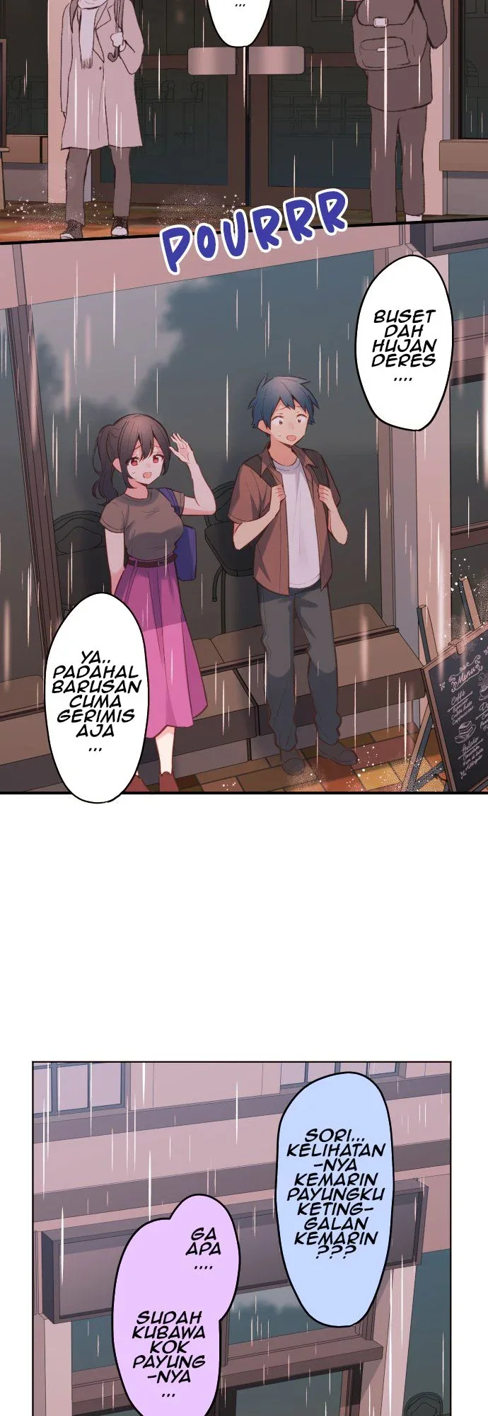 Halaman 22 — Waka-chan Is Flirty Again Chapter 34