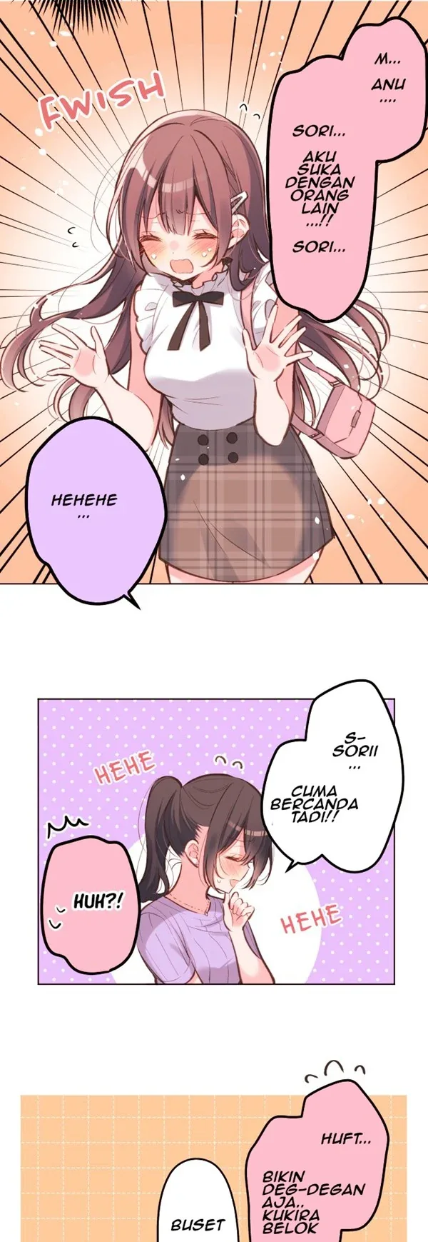 Halaman 17 — Waka-chan Is Flirty Again Chapter 30