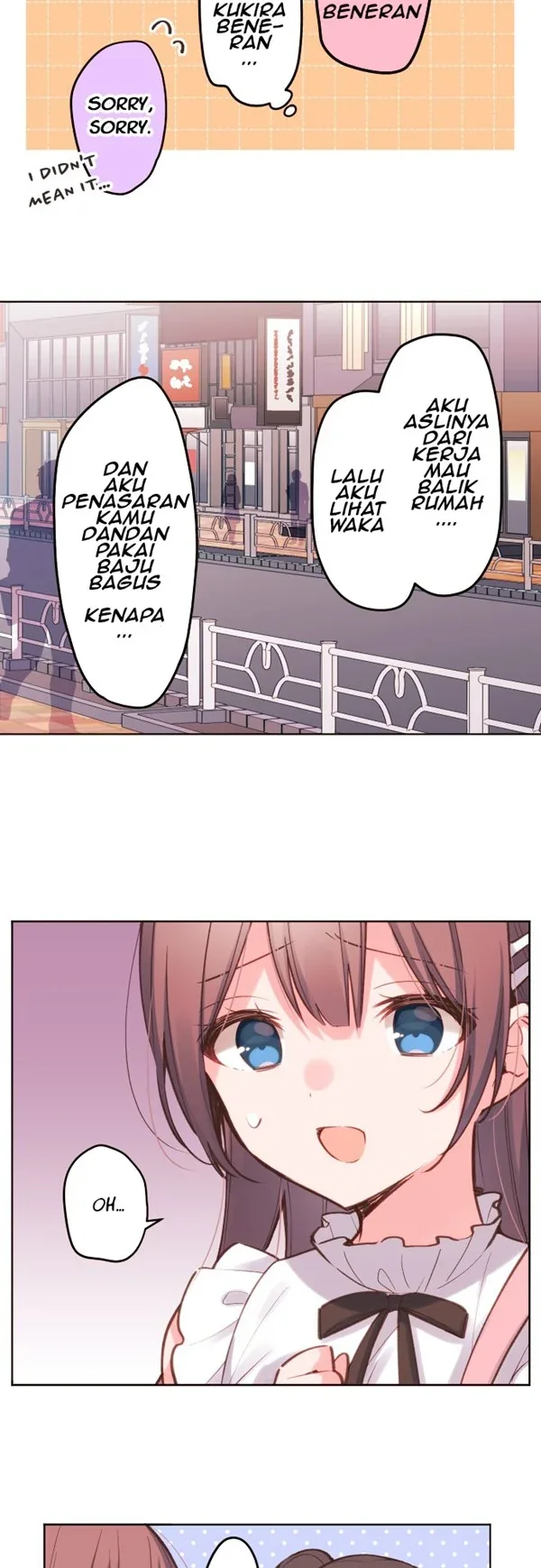 Halaman 18 — Waka-chan Is Flirty Again Chapter 30