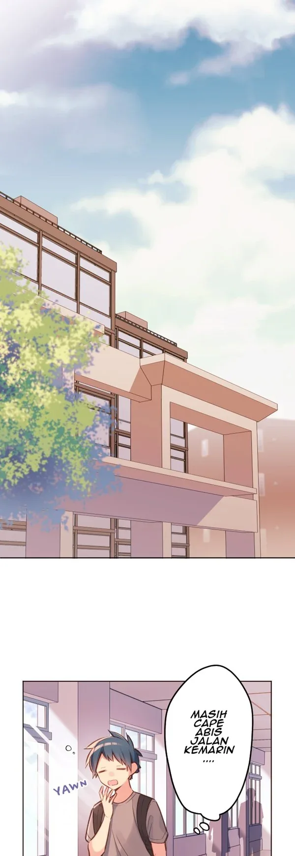 Halaman 28 — Waka-chan Is Flirty Again Chapter 30