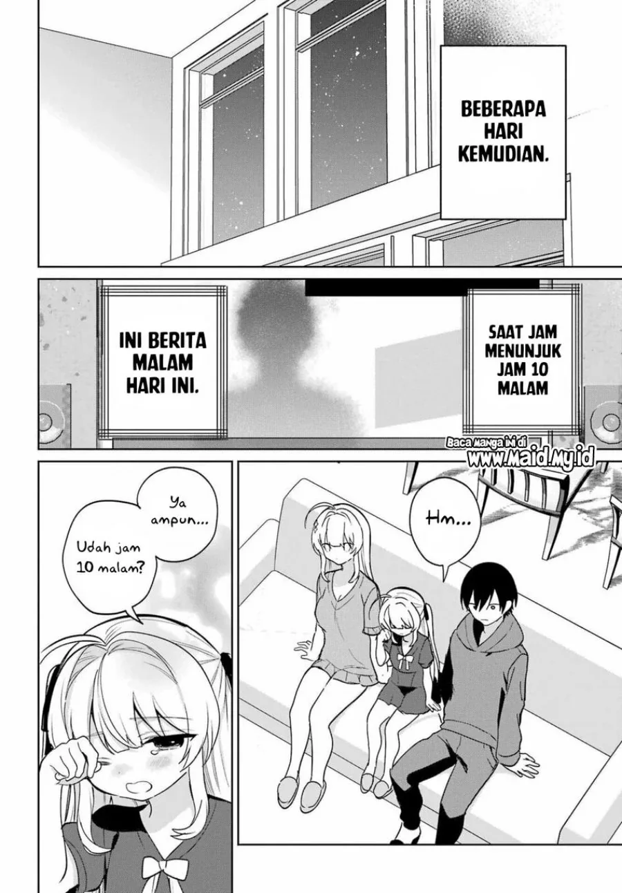Halaman 10 — Remote Jugyou ni Nattara Class 1 no Bishoujo to Doukyo suru Koto ni Natta Chapter 17