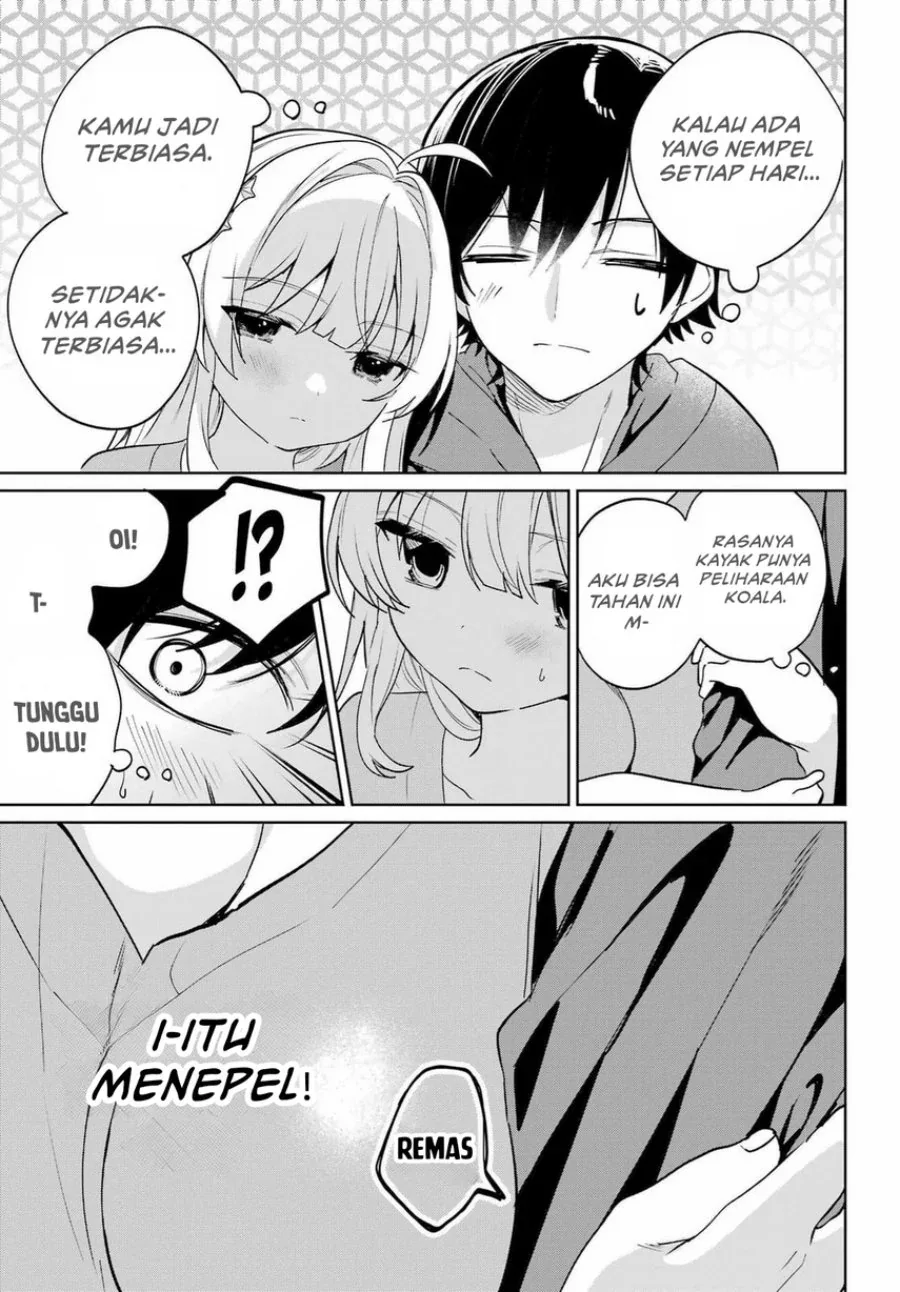 Halaman 13 — Remote Jugyou ni Nattara Class 1 no Bishoujo to Doukyo suru Koto ni Natta Chapter 17
