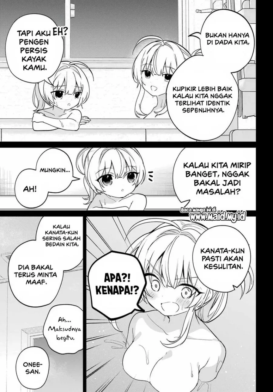 Halaman 21 — Remote Jugyou ni Nattara Class 1 no Bishoujo to Doukyo suru Koto ni Natta Chapter 17