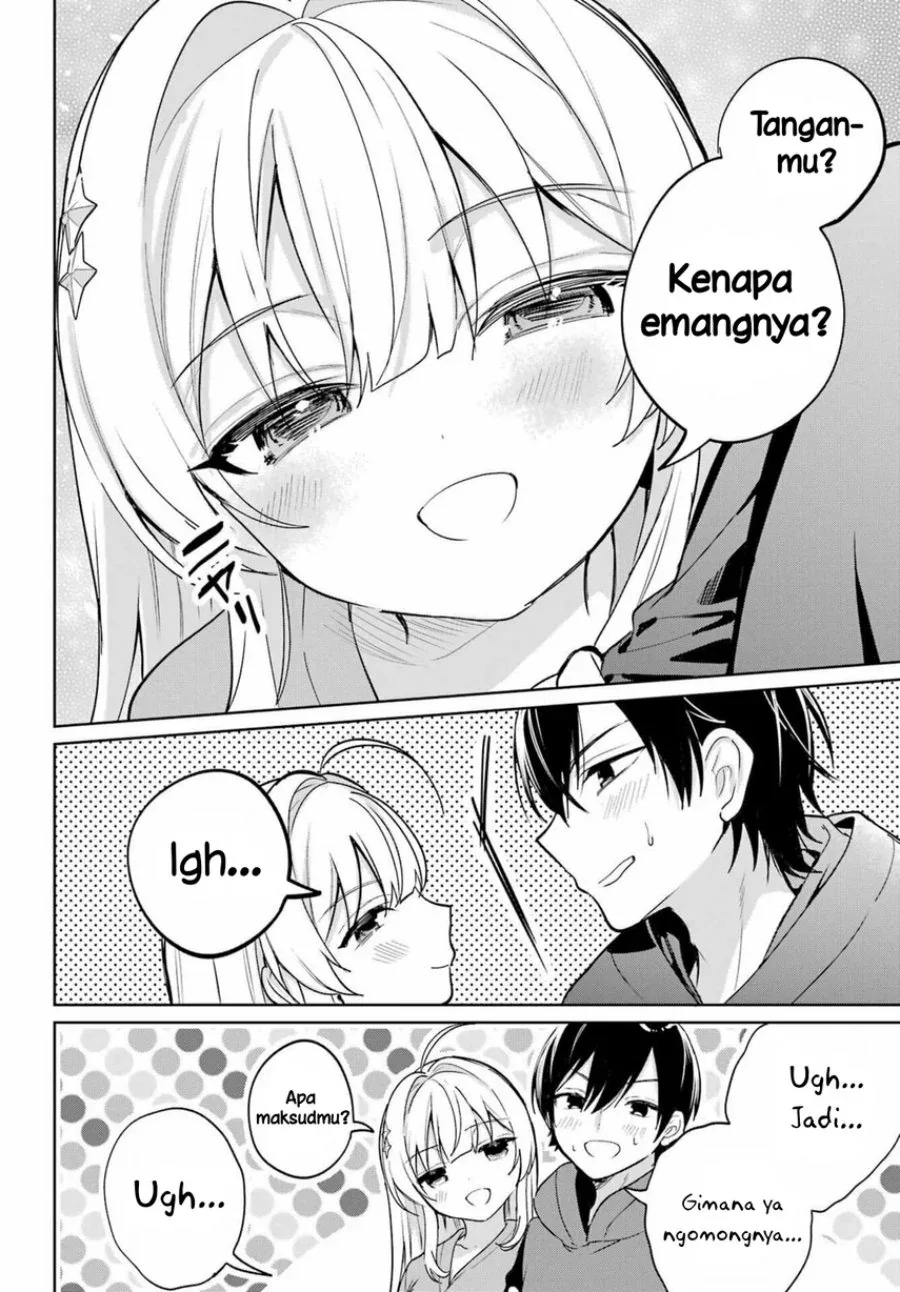 Halaman 26 — Remote Jugyou ni Nattara Class 1 no Bishoujo to Doukyo suru Koto ni Natta Chapter 17