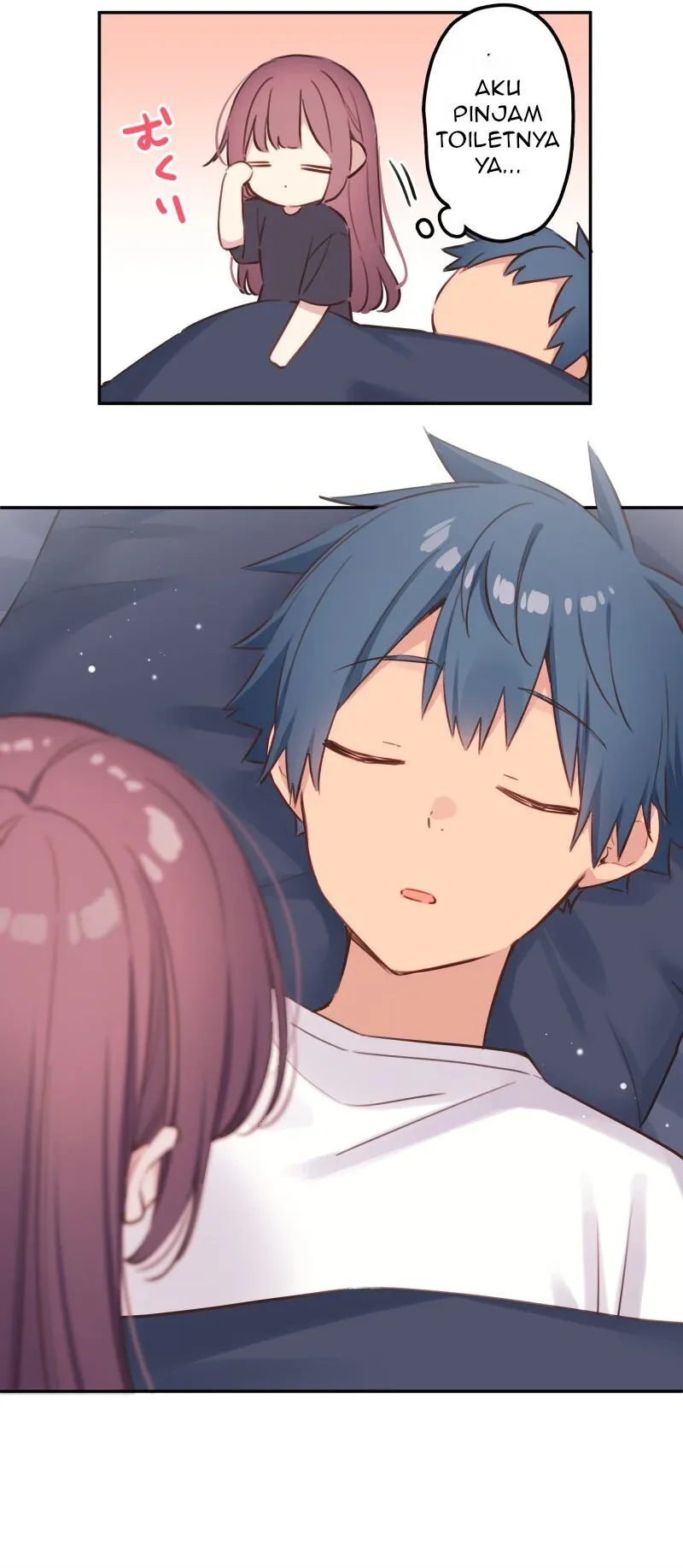Halaman 4 — Waka-chan Is Flirty Again Chapter 209