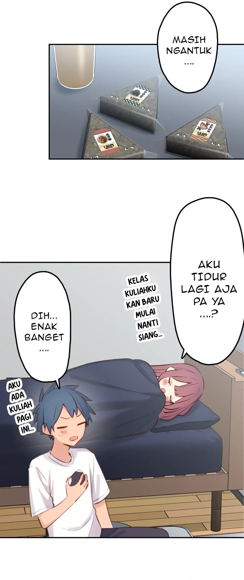 Halaman 19 — Waka-chan Is Flirty Again Chapter 209