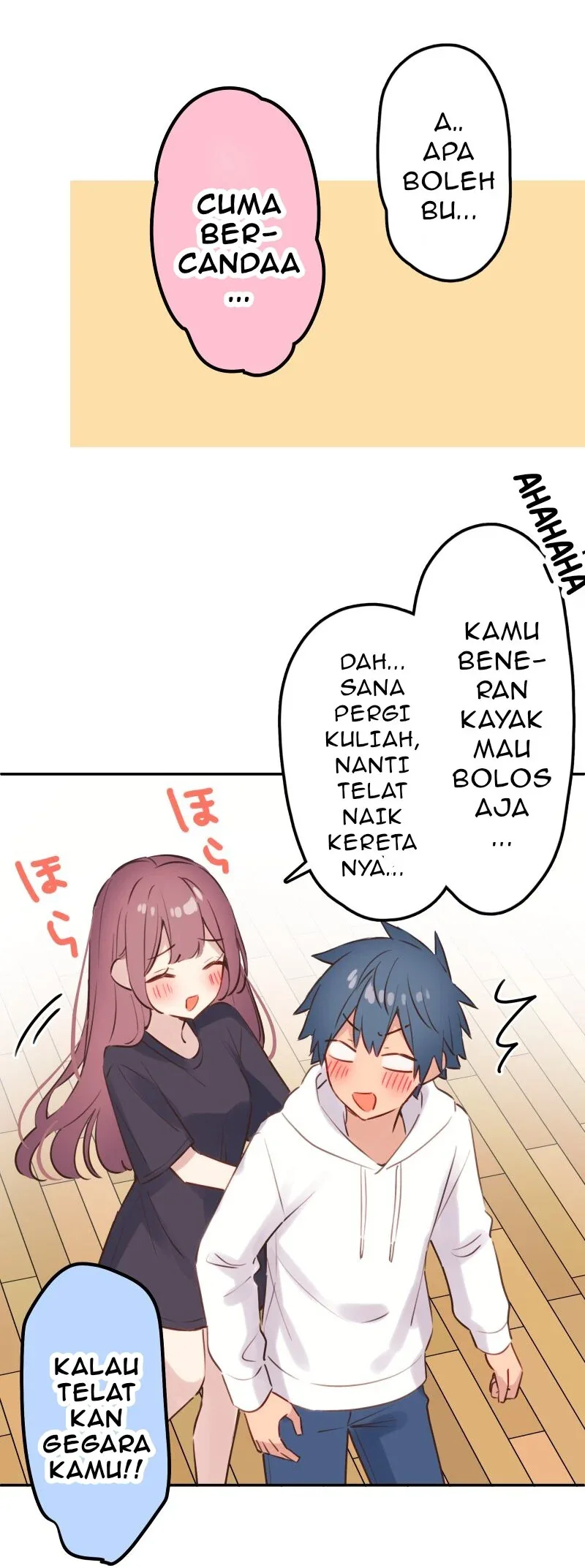 Halaman 28 — Waka-chan Is Flirty Again Chapter 209