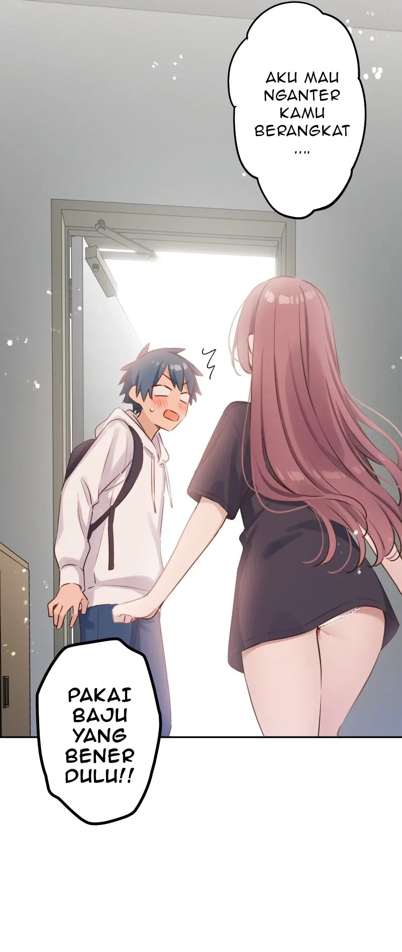 Halaman 35 — Waka-chan Is Flirty Again Chapter 209