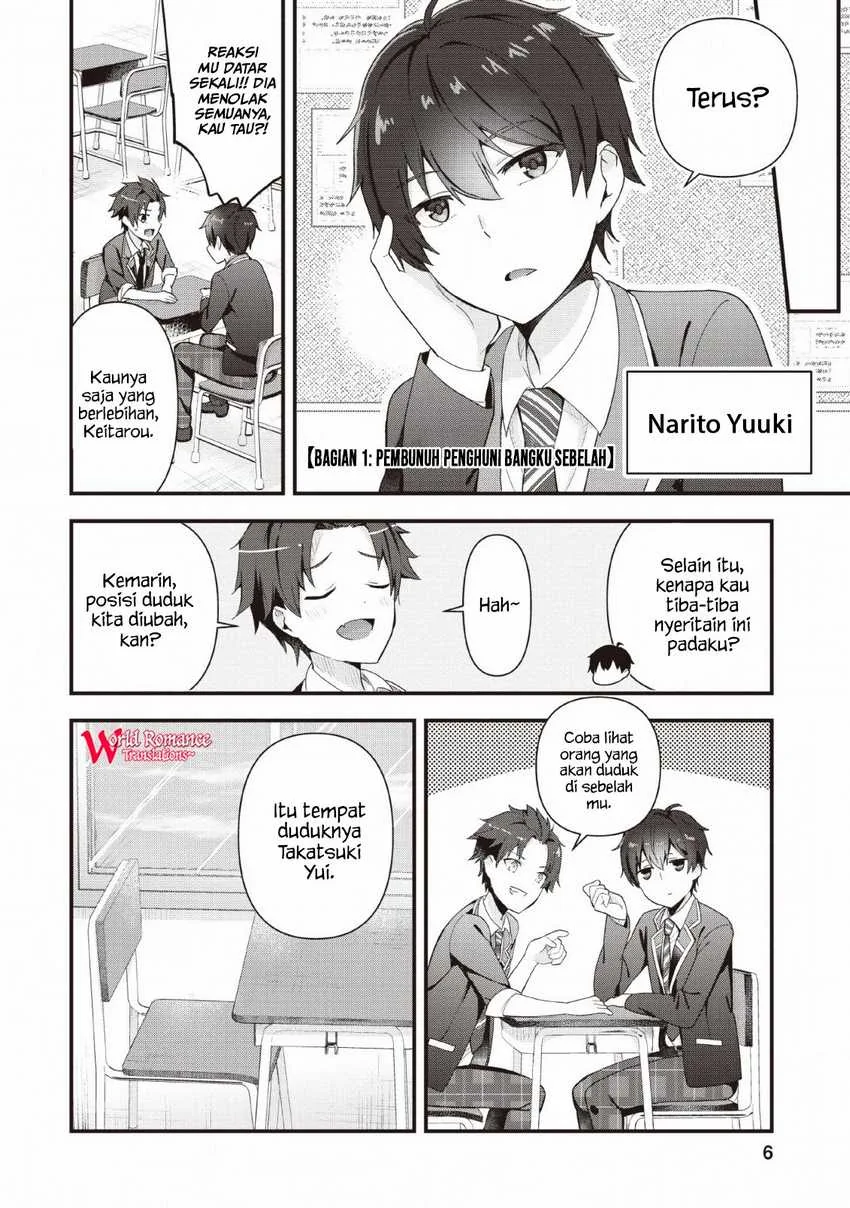 Halaman 5 — Tonari no Seki ni Natta Bishoujo ga Horesaseyou to Karakattekuru ga Itsunomanika Kaeriuchi ni Shiteita Chapter 1