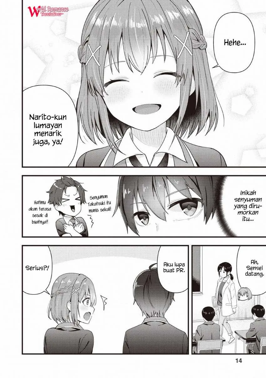 Halaman 12 — Tonari no Seki ni Natta Bishoujo ga Horesaseyou to Karakattekuru ga Itsunomanika Kaeriuchi ni Shiteita Chapter 1