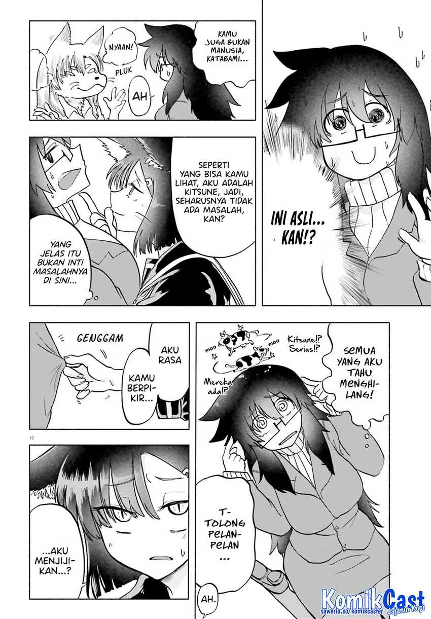 Halaman 11 — Okitsune Gal no Katabami-san Chapter 13