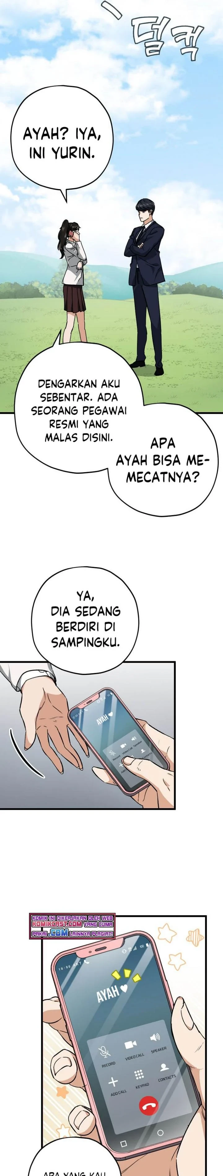 Halaman 6 — My Dad Is Too Strong Chapter 73
