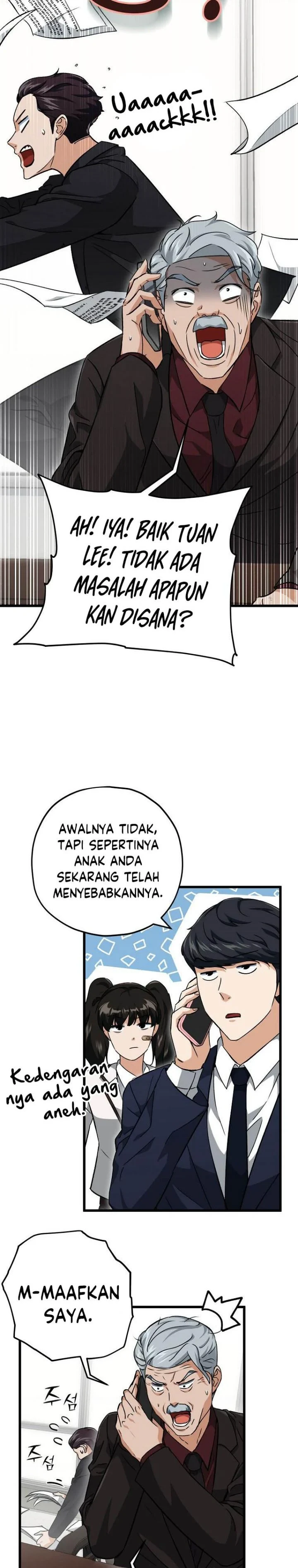 Halaman 10 — My Dad Is Too Strong Chapter 73
