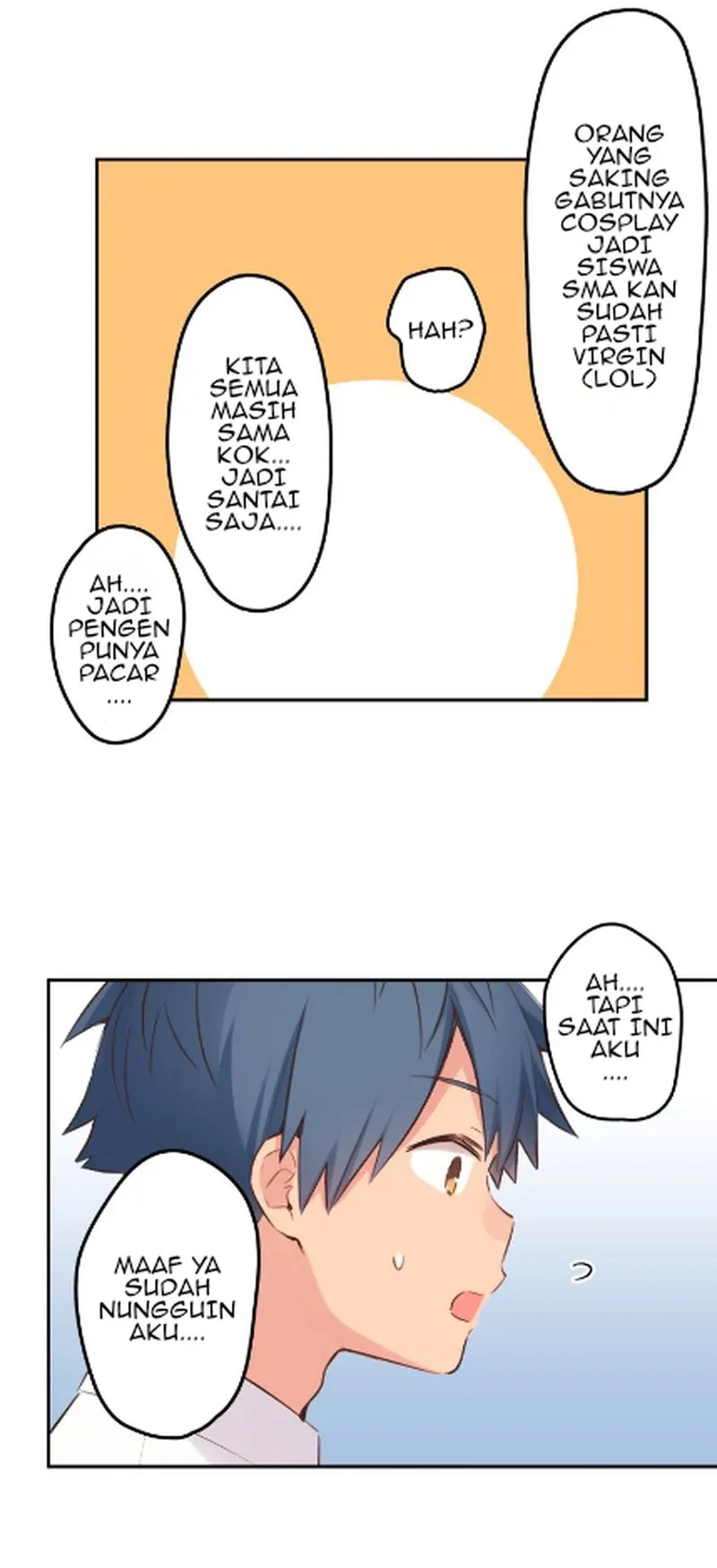 Halaman 13 — Waka-chan Is Flirty Again Chapter 145