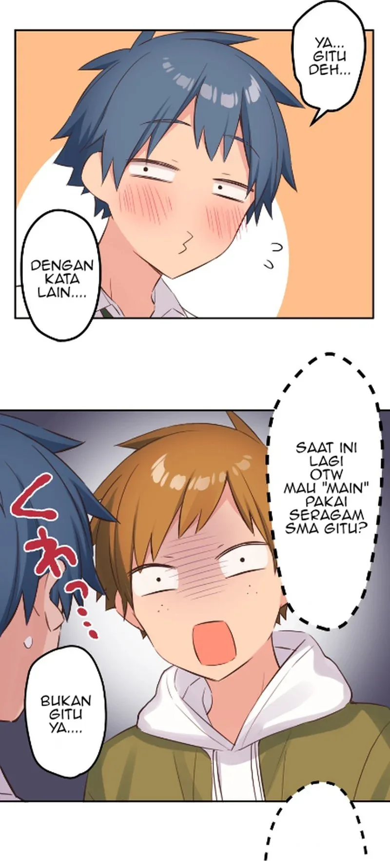 Halaman 21 — Waka-chan Is Flirty Again Chapter 145