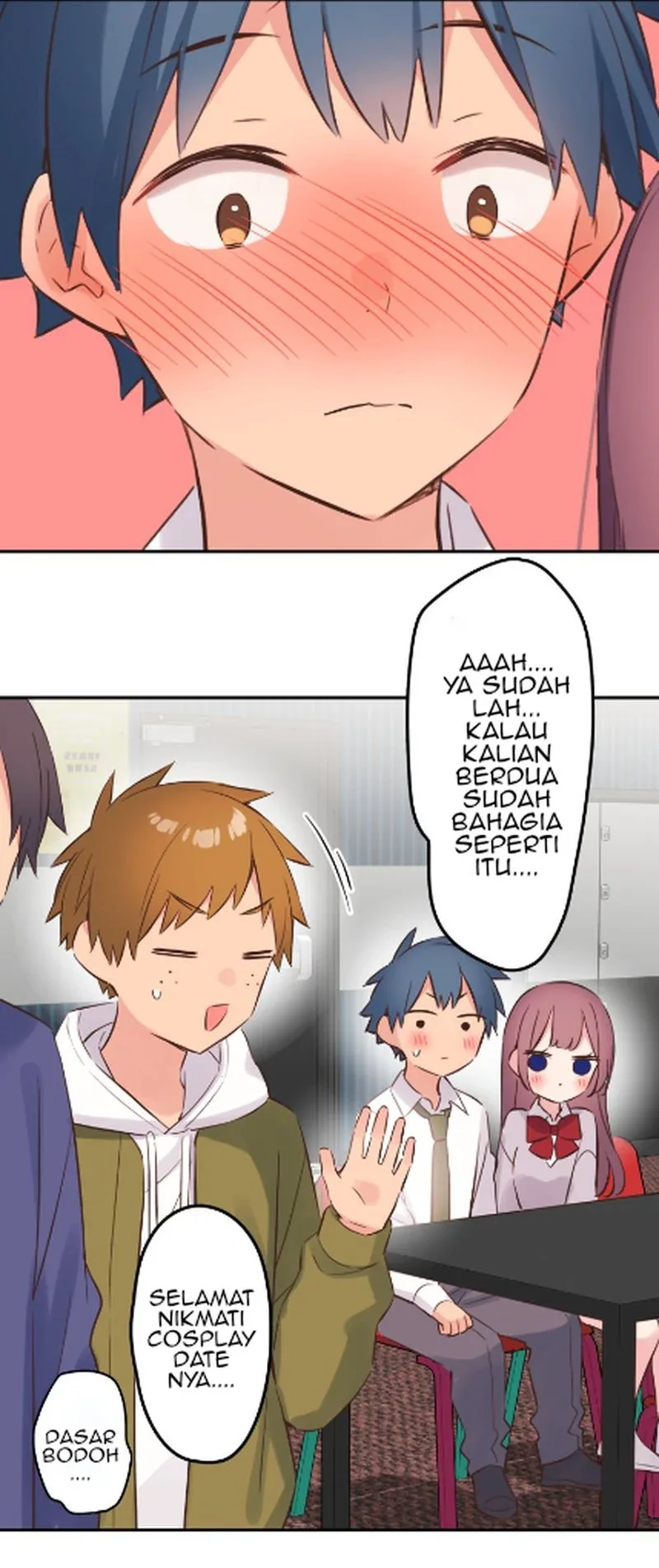 Halaman 35 — Waka-chan Is Flirty Again Chapter 145