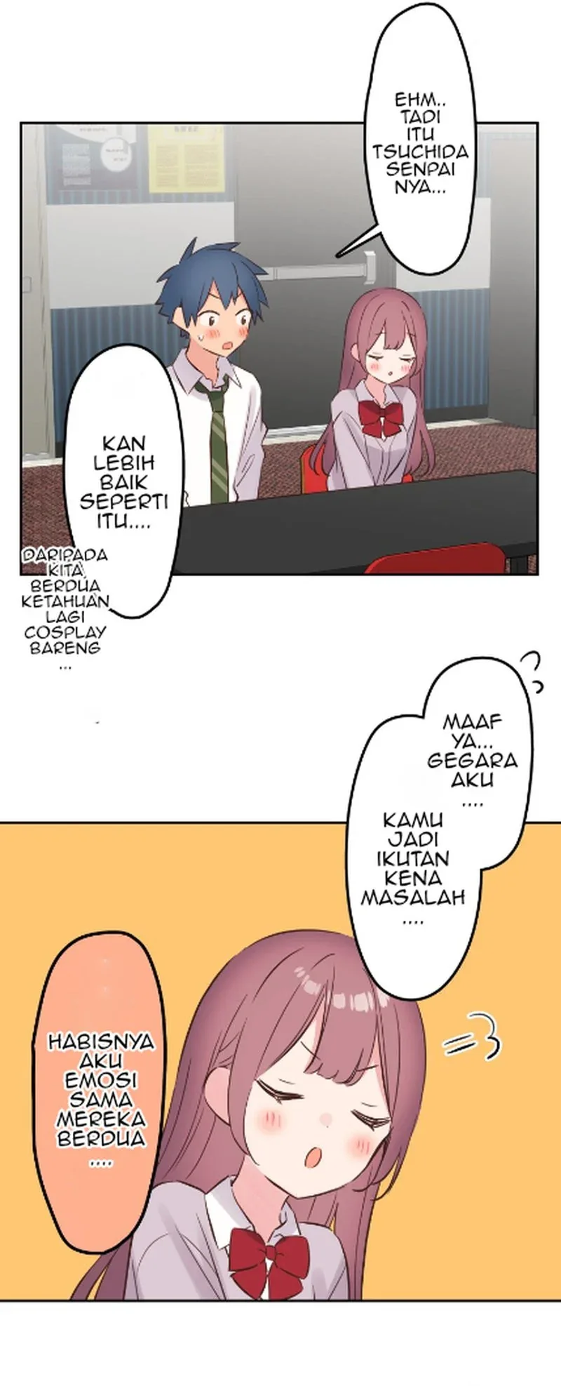 Halaman 36 — Waka-chan Is Flirty Again Chapter 145