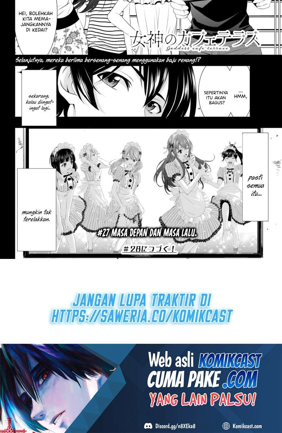 Halaman 17 — Megami no Café Terrace Chapter 27