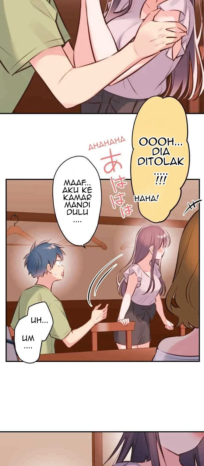 Halaman 22 — Waka-chan Is Flirty Again Chapter 59