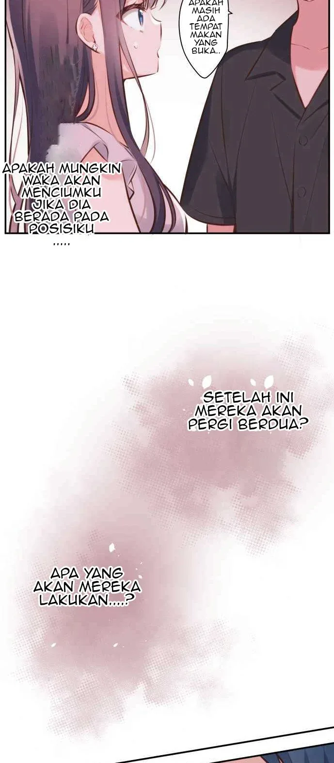 Halaman 34 — Waka-chan Is Flirty Again Chapter 59