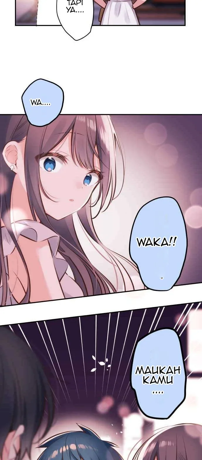 Halaman 36 — Waka-chan Is Flirty Again Chapter 59