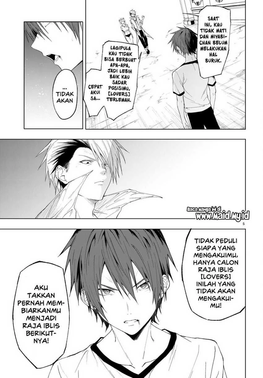 Halaman 6 — Maou Gakuen no Hangyakusha: Jinrui Hatsu no Maou Kouhou, Kenzoku Shoujo to Ouza wo Mezashite Nariagaru Chapter 43