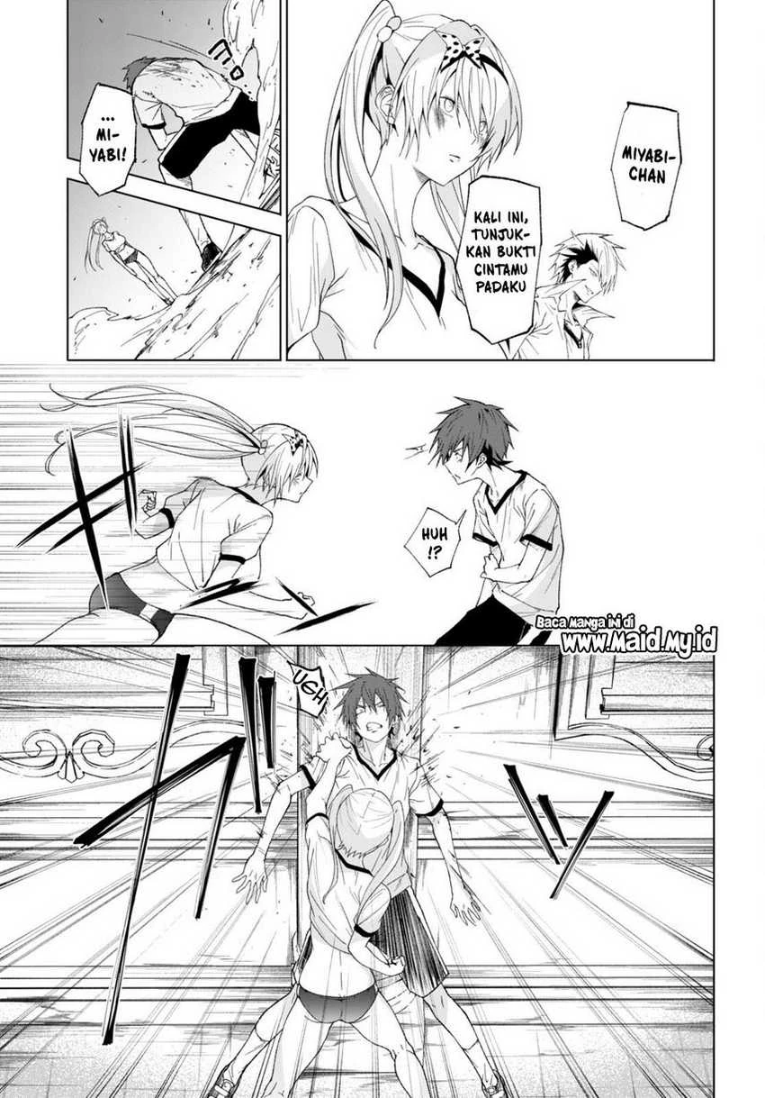 Halaman 9 — Maou Gakuen no Hangyakusha: Jinrui Hatsu no Maou Kouhou, Kenzoku Shoujo to Ouza wo Mezashite Nariagaru Chapter 43