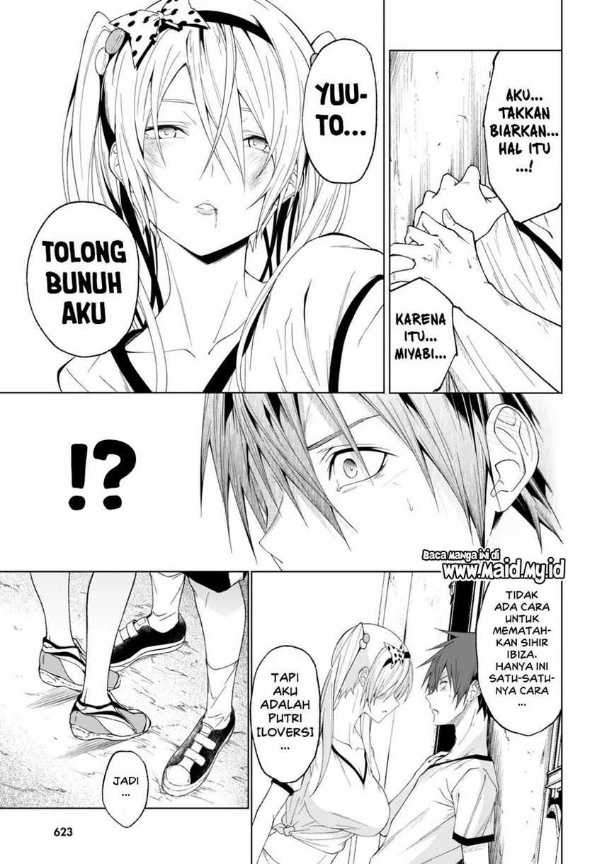 Halaman 11 — Maou Gakuen no Hangyakusha: Jinrui Hatsu no Maou Kouhou, Kenzoku Shoujo to Ouza wo Mezashite Nariagaru Chapter 43