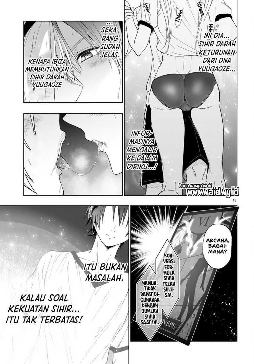 Halaman 15 — Maou Gakuen no Hangyakusha: Jinrui Hatsu no Maou Kouhou, Kenzoku Shoujo to Ouza wo Mezashite Nariagaru Chapter 43
