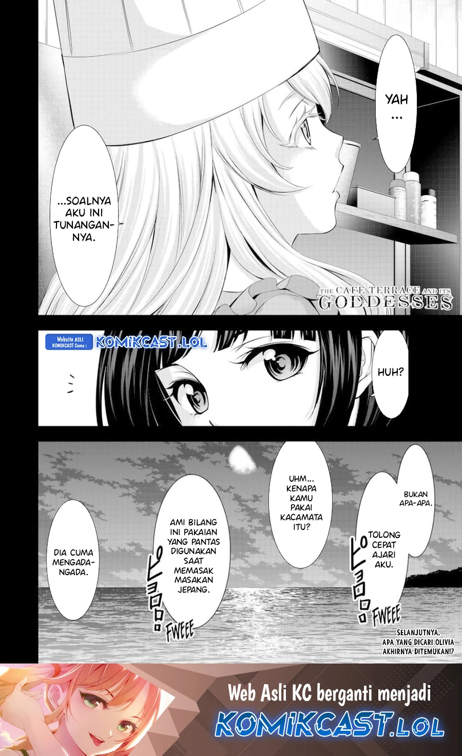 Halaman 17 — Megami no Café Terrace Chapter 140