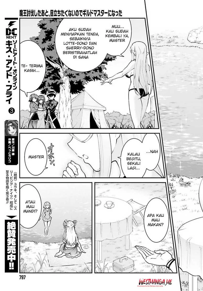Halaman 9 — Maou Toubatsu shita Ato, Medachitakunai node Guild Master ni Natta Chapter 45
