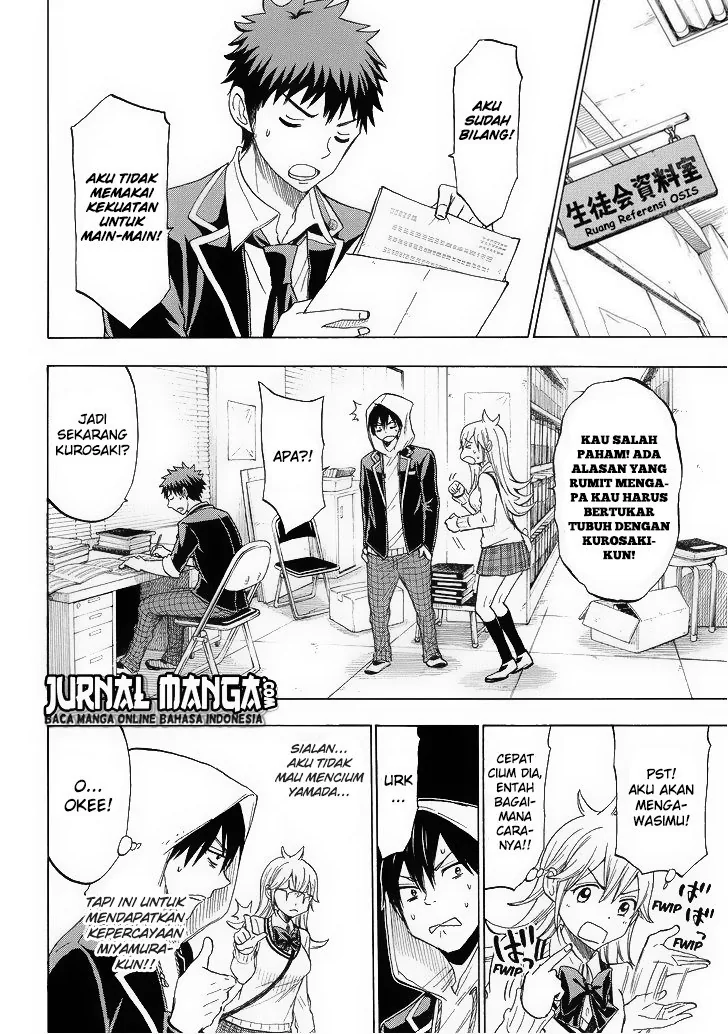 Halaman 9 — Yamada-kun to 7-nin no Majo Chapter 122