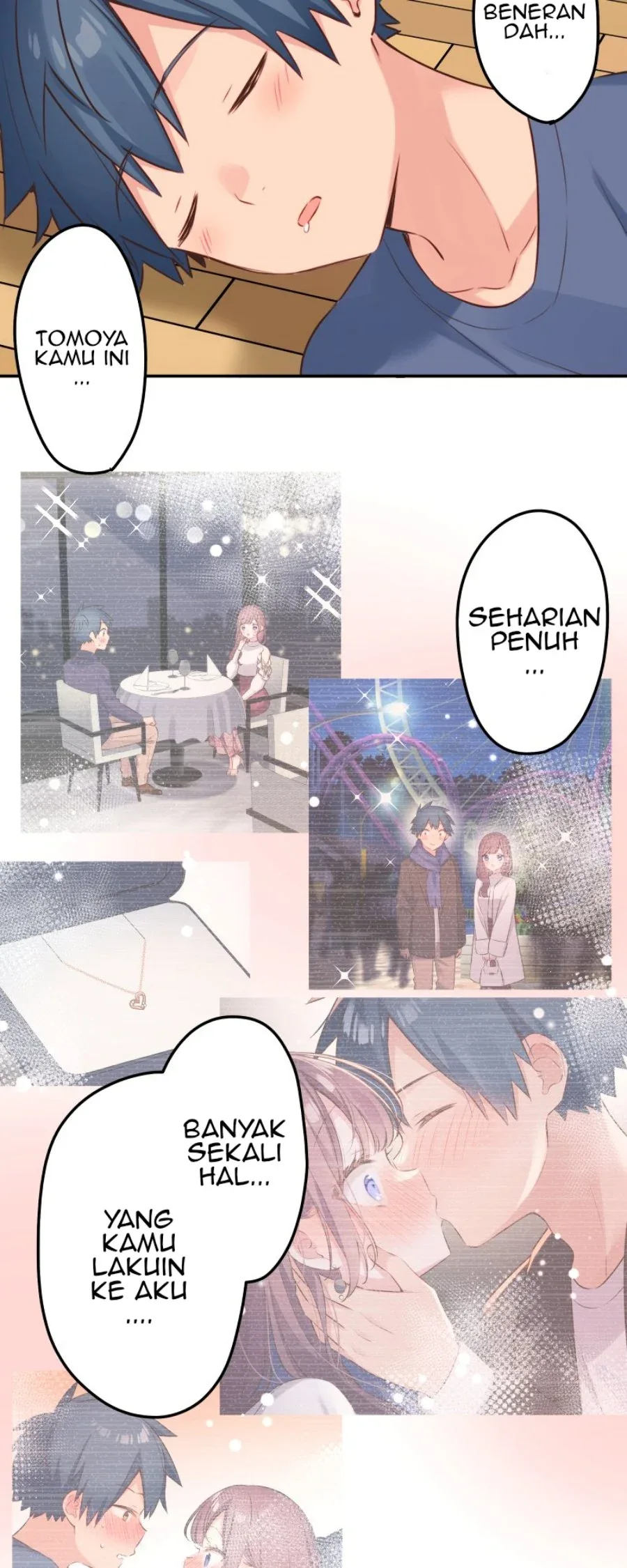Halaman 4 — Waka-chan Is Flirty Again Chapter 120