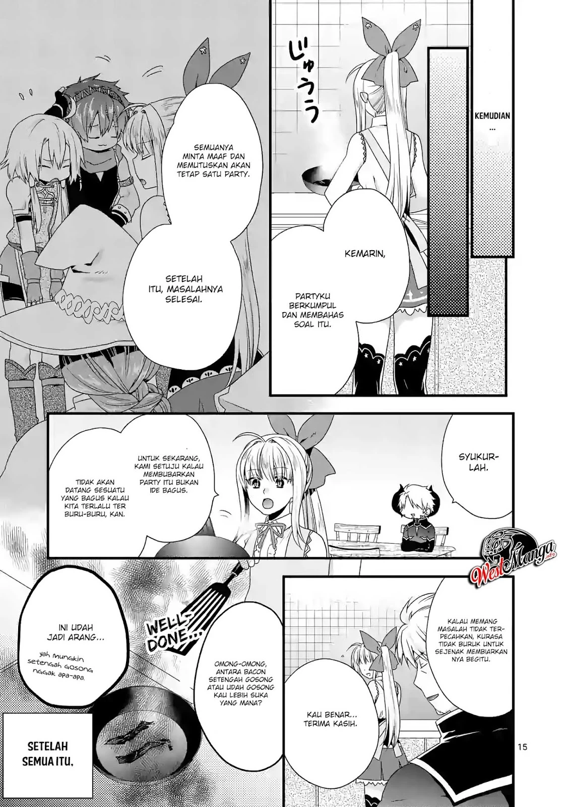Halaman 14 — Maou desu. Onna Yuusha no Hahaoya to Saikon shita node, Onna Yuusha ga Giri no Musume ni Narimashita. @comic Chapter 21
